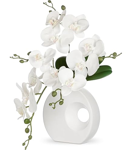 Amazon.co.jp: 造花 花 飾り 置物 卓上置き インテリア 花 ブーケ